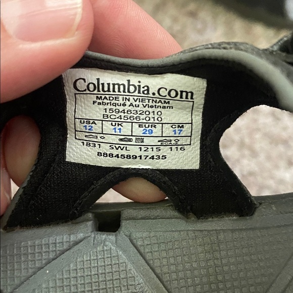 Columbia Toddler Vent Synthetic Leather Sandal size 12 - Picture 5 of 6